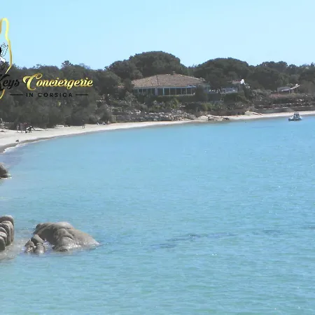 Apartamento Résidence Cala Sultana N62 - 4 Pers Avec Piscine Chauffée- Accès Privé à La De Santa Giulia