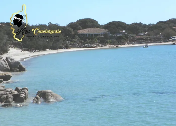 Apartmán Cala Sultana N62 - 4 Pers Avec Piscine Chauffee- Acces Prive A La De Santa Giulia