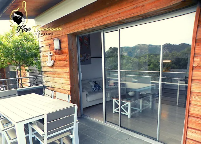 Apartmán Cala Sultana N62 - 4 Pers Avec Piscine Chauffee- Acces Prive A La De Santa Giulia